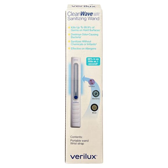 Verilux CleanWave VH03 Portable Sanitizing Travel Wand - Picture 1 of 4